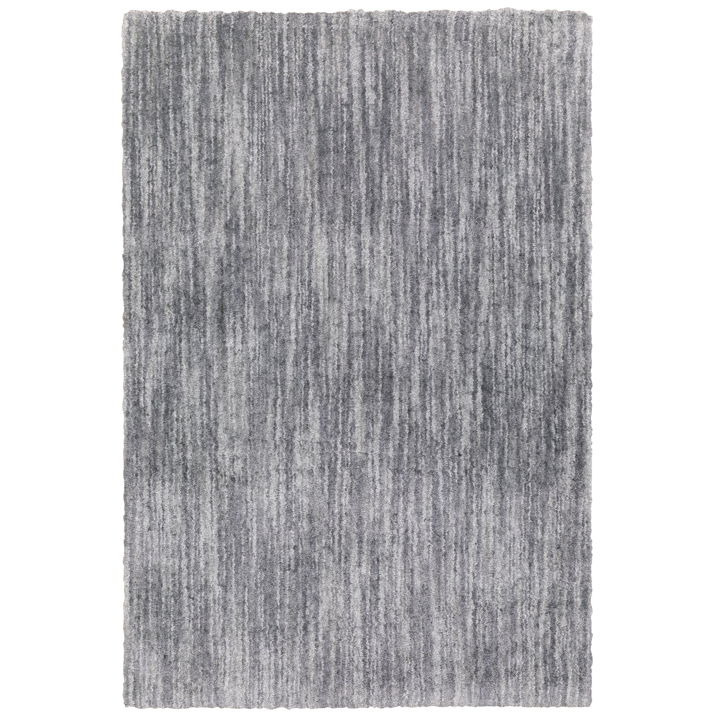 Aspen Grey  Shag Solid Indoor Rug