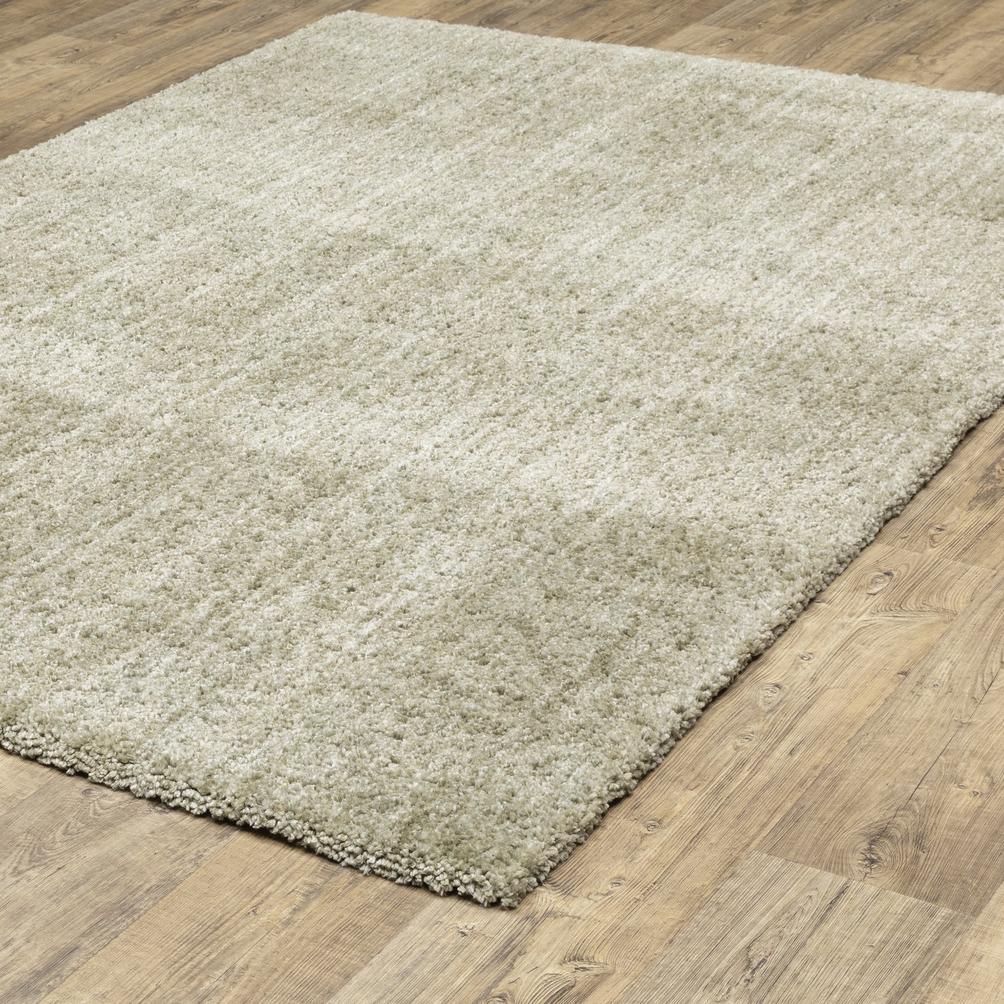 Aspen Stone  Shag Solid Indoor Rug