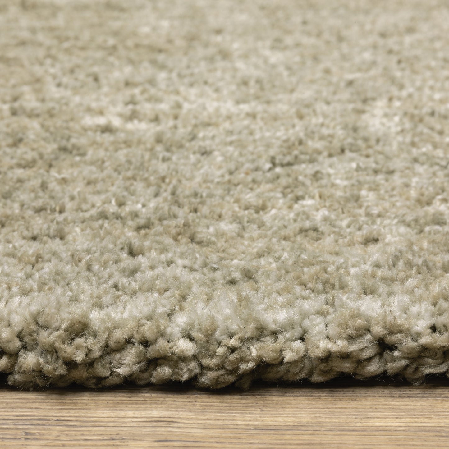 Aspen Stone  Shag Solid Indoor Rug