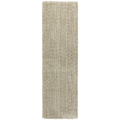 Aspen Stone  Shag Solid Indoor Rug