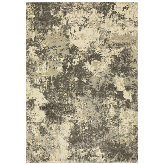 Astor Grey Beige Modern & Contemporary Abstract Indoor Rug