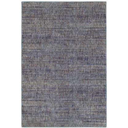 Atlas Purple Grey Transitional Solid Indoor Rug