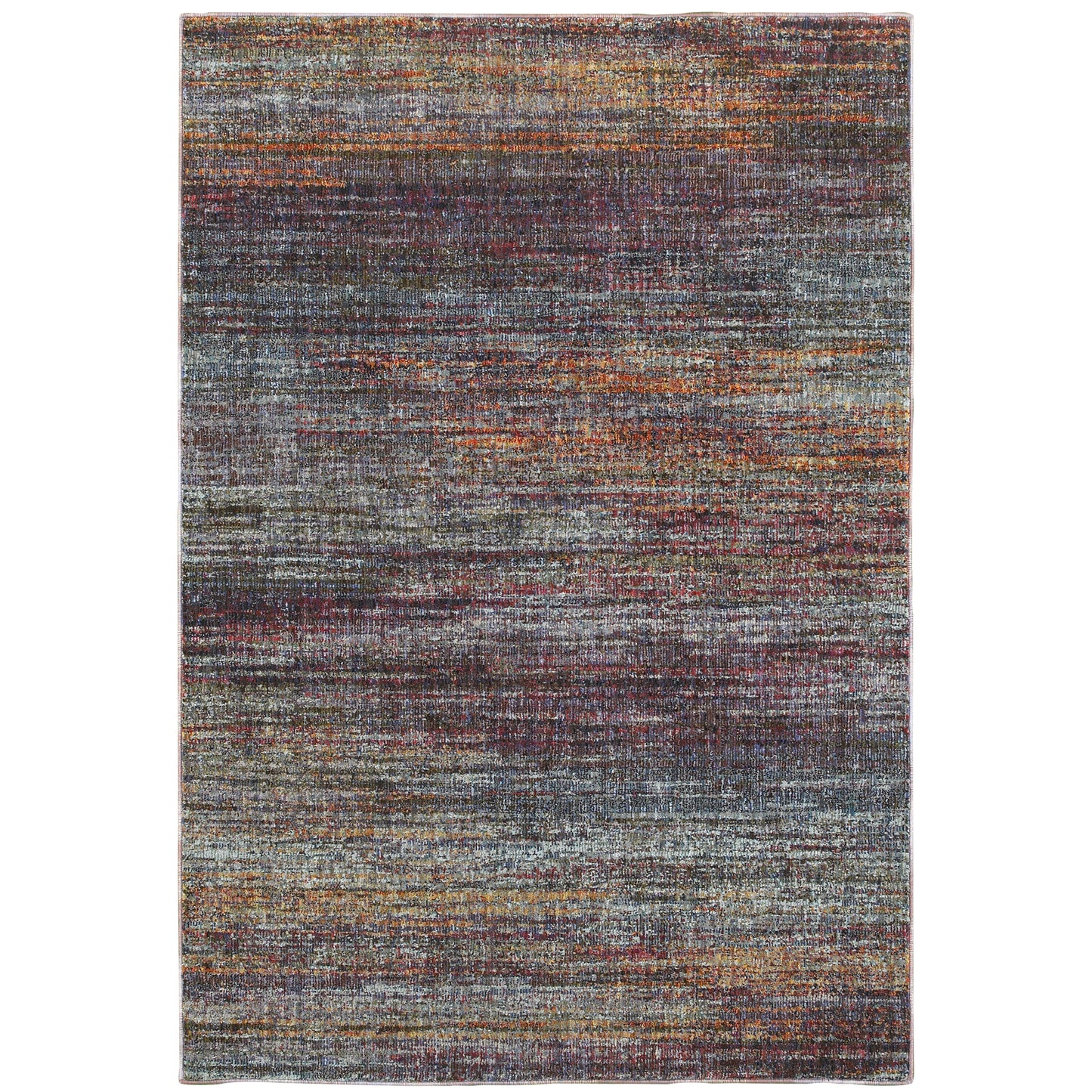 Atlas Multi-colored  Transitional Abstract Indoor Rug