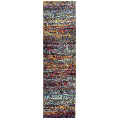 Atlas Multi-colored  Transitional Abstract Indoor Rug