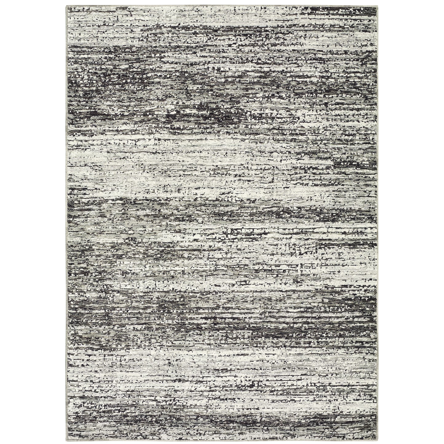 Atlas Ash Charcoal Transitional Abstract Indoor Rug