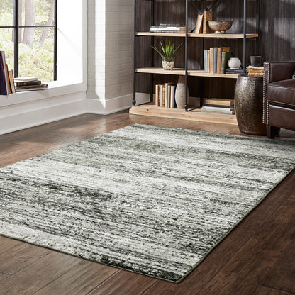 Atlas Ash Charcoal Transitional Abstract Indoor Rug