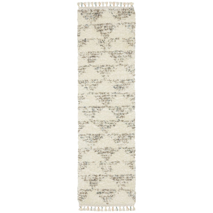 Axis Ivory Multi-colored Transitional Geometric Indoor Rug