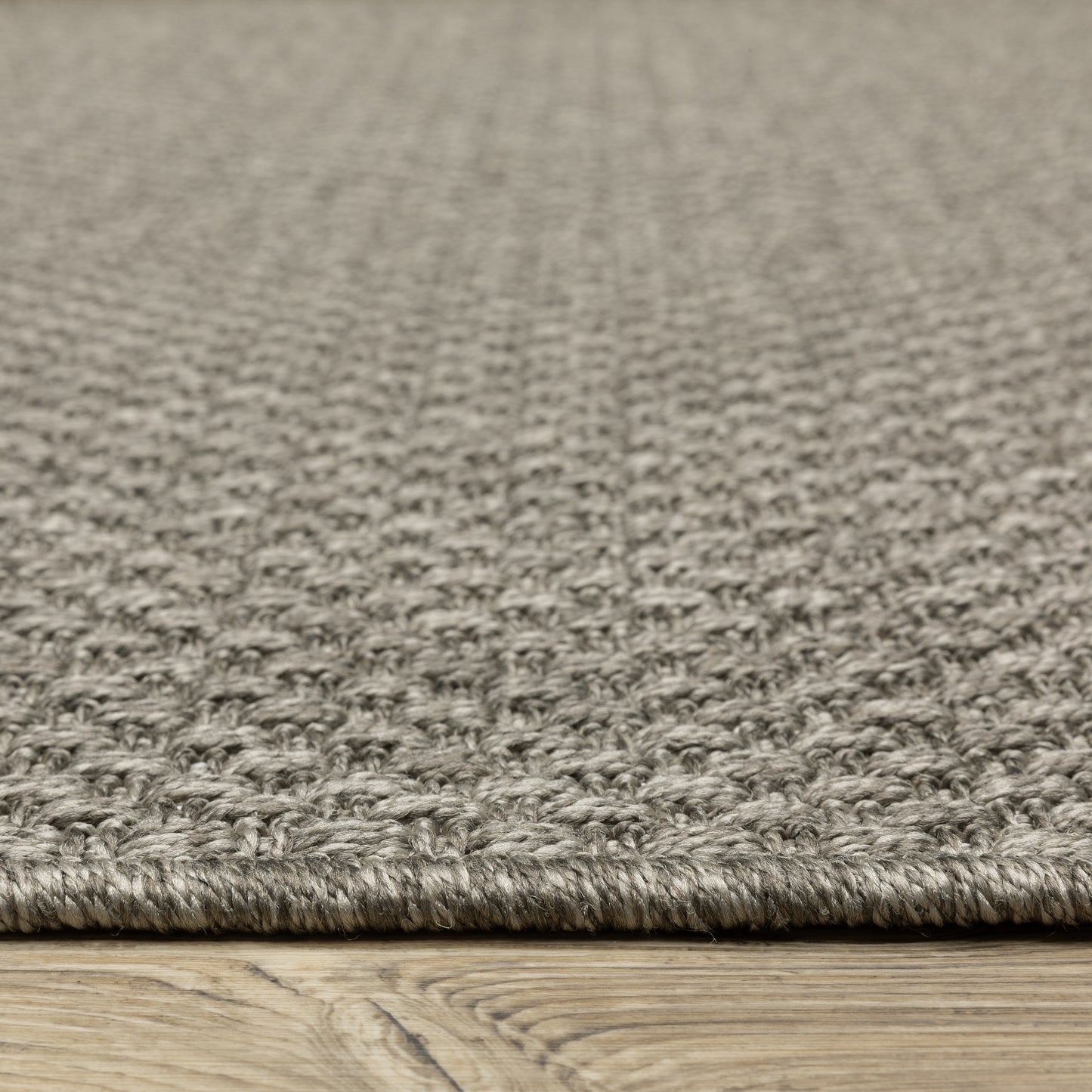 Caicos Grey Light Grey Casual Solid Ulimate Performance - Indoor/Outdoor Rug