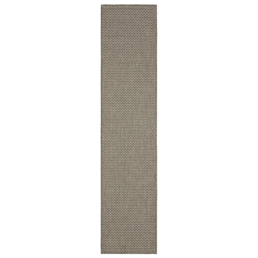 Caicos Grey Light Grey Casual Solid Ulimate Performance - Indoor/Outdoor Rug