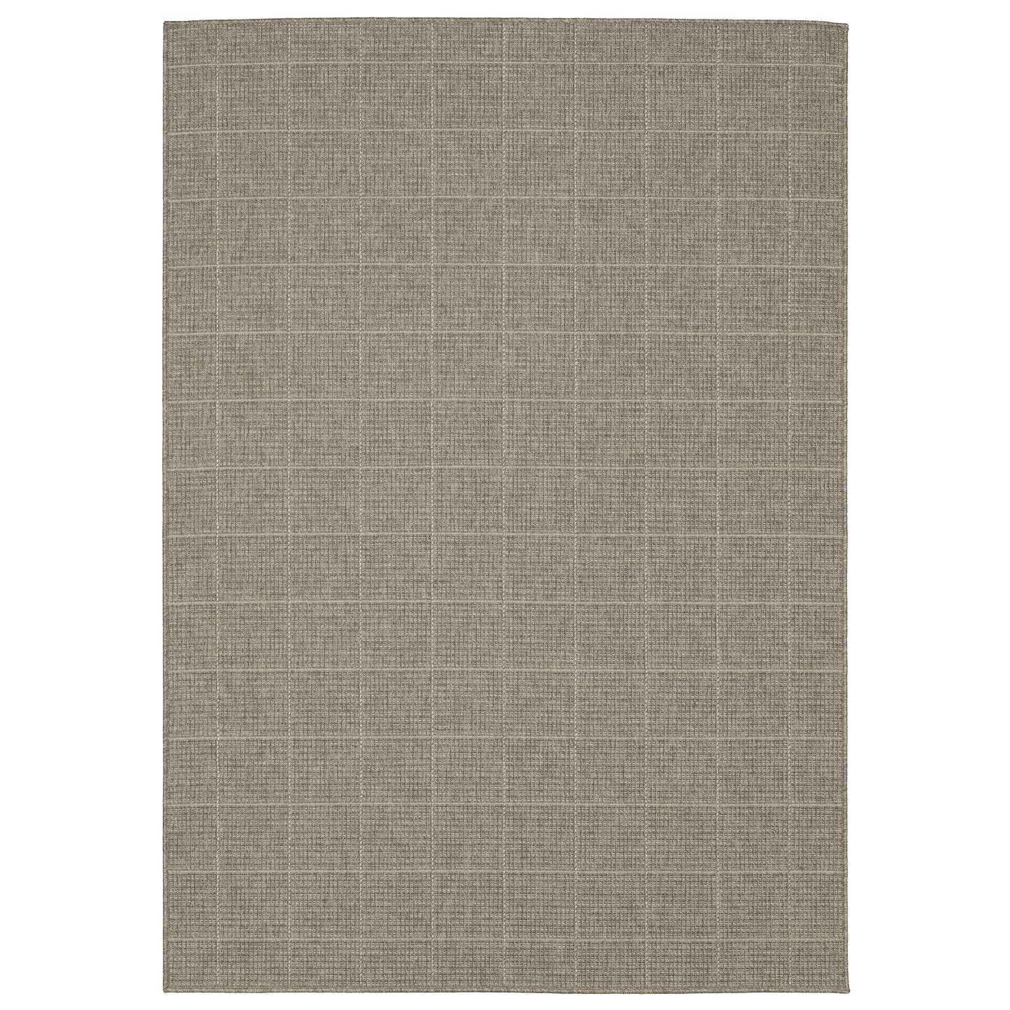 Caicos Grey Light Grey Casual Geometric Ulimate Performance - Indoor/Outdoor Rug