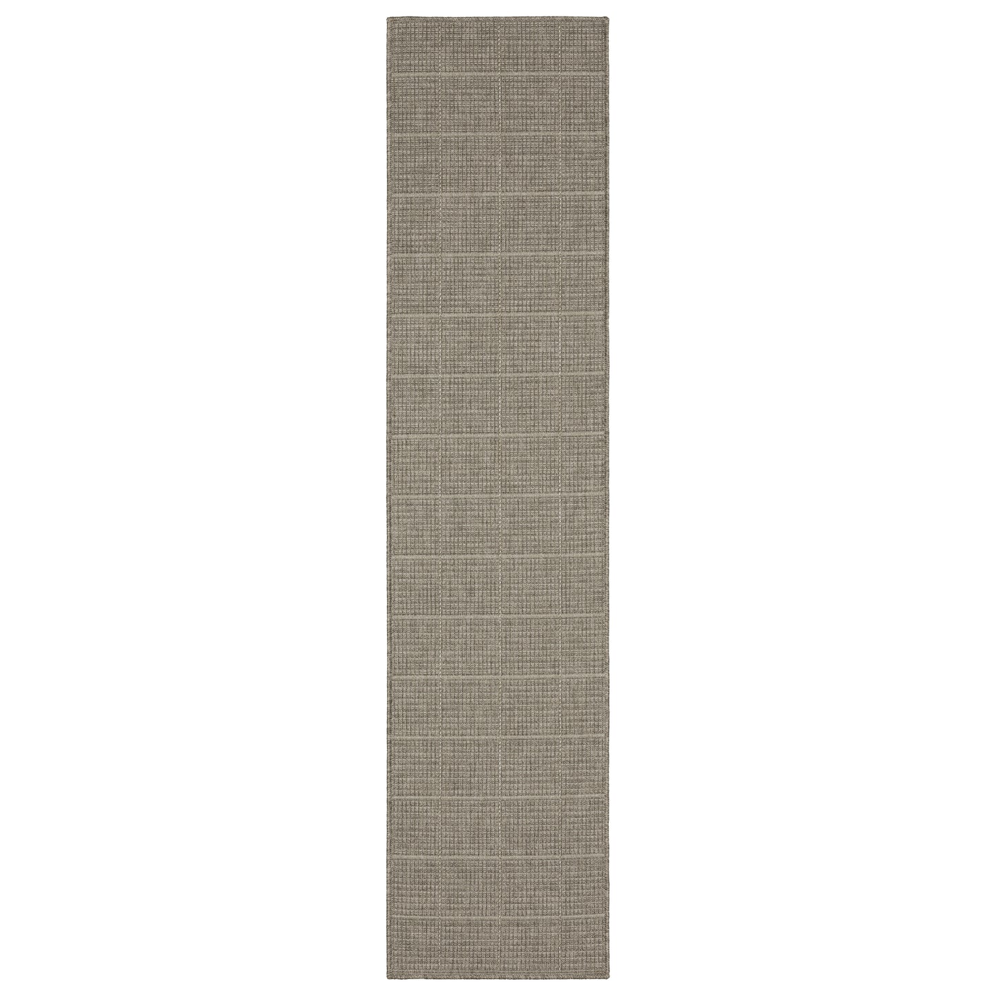 Caicos Grey Light Grey Casual Geometric Ulimate Performance - Indoor/Outdoor Rug