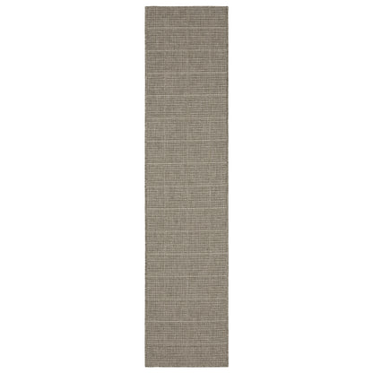 Caicos Grey Light Grey Casual Geometric Ulimate Performance - Indoor/Outdoor Rug