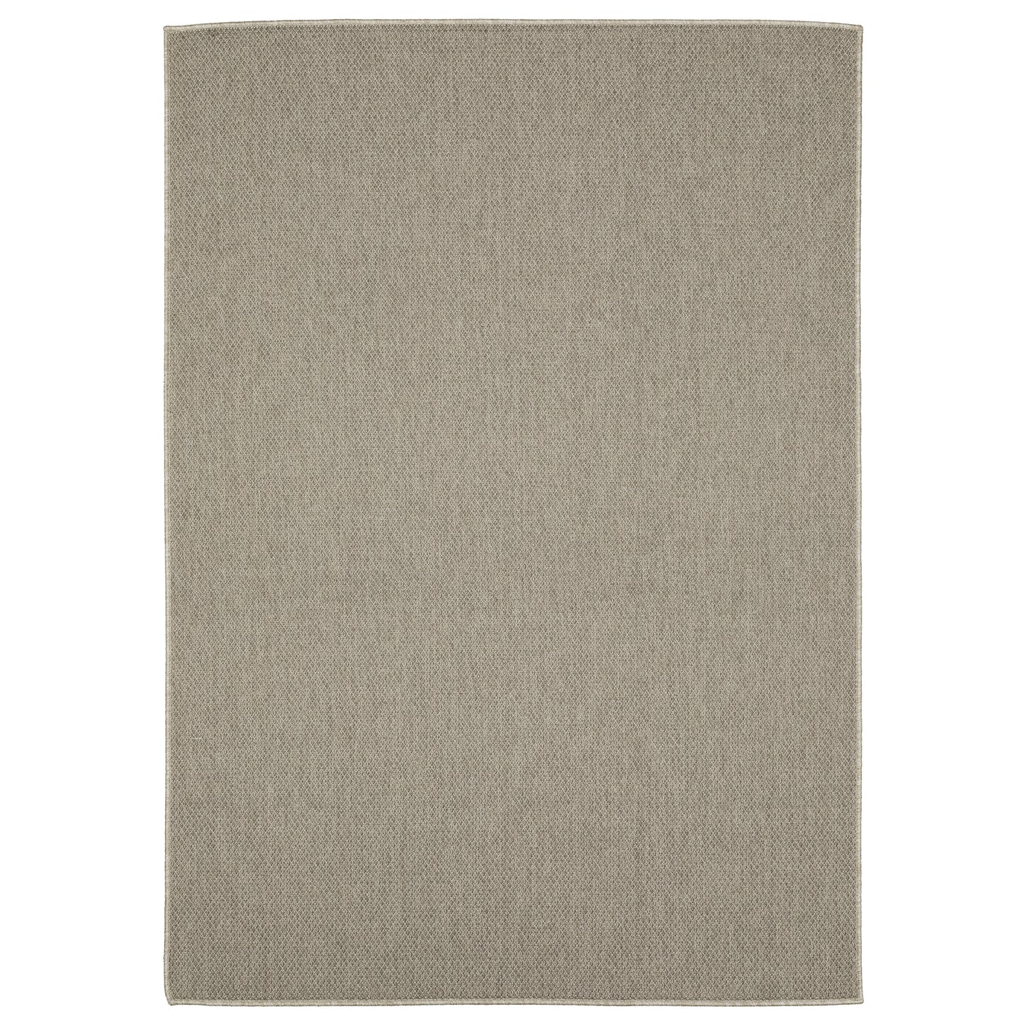 Caicos Grey Light Grey Casual Solid Ulimate Performance - Indoor/Outdoor Rug