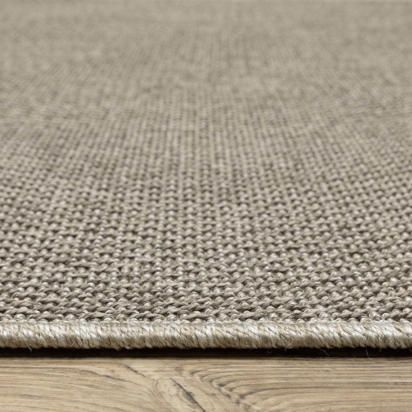 Caicos Grey Light Grey Casual Solid Ulimate Performance - Indoor/Outdoor Rug