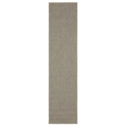 Caicos Grey Light Grey Casual Solid Ulimate Performance - Indoor/Outdoor Rug