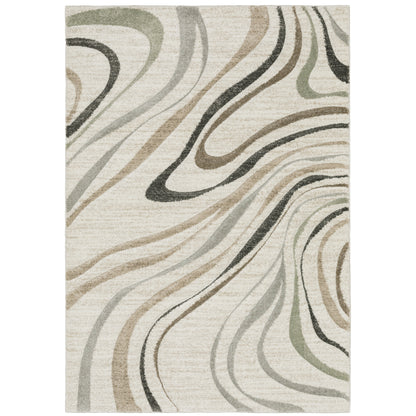 Cambria Beige Multi Modern & Contemporary Abstract Indoor Rug