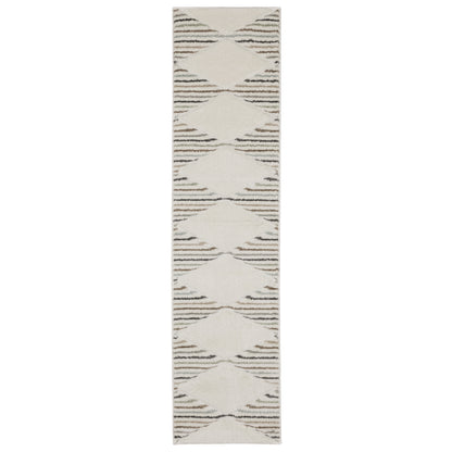 Cambria Beige Multi Scandinavian Geometric Indoor Rug