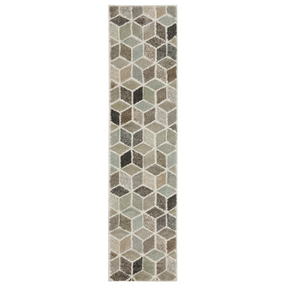 Cambria Beige Multi Modern & Contemporary Geometric Indoor Rug