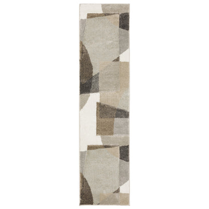 Cambria Beige Multi Modern & Contemporary Geometric Indoor Rug