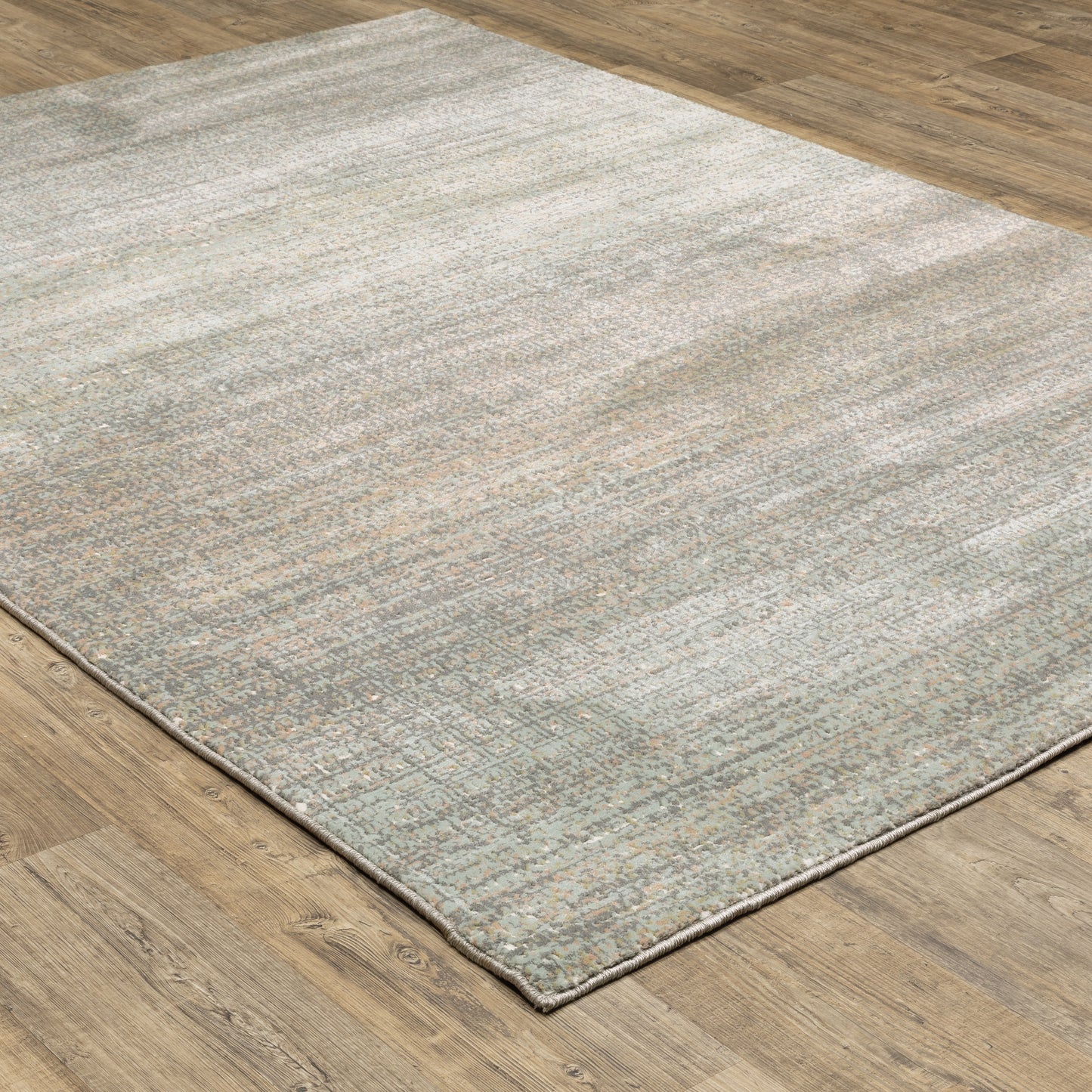 Capistrano Grey Green Transitional Abstract Indoor Rug