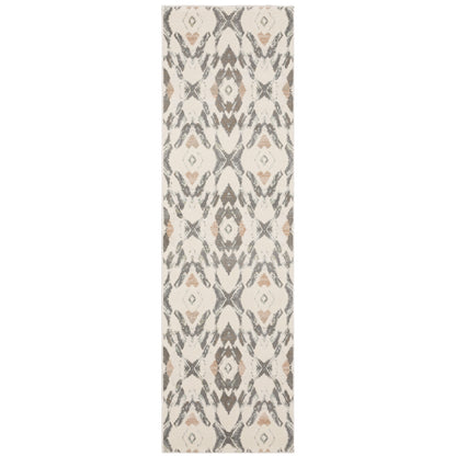 Capistrano Ivory Pink Bohemian Geometric Indoor Rug