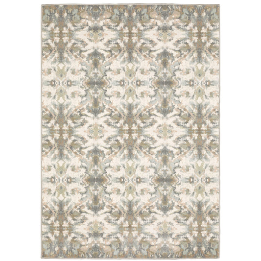 Capistrano Ivory Multi Bohemian Geometric Indoor Rug