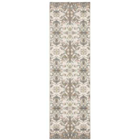 Capistrano Ivory Multi Bohemian Geometric Indoor Rug