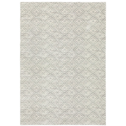 Capistrano Grey  Casual Geometric Indoor Rug