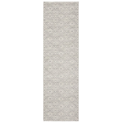 Capistrano Grey  Casual Geometric Indoor Rug