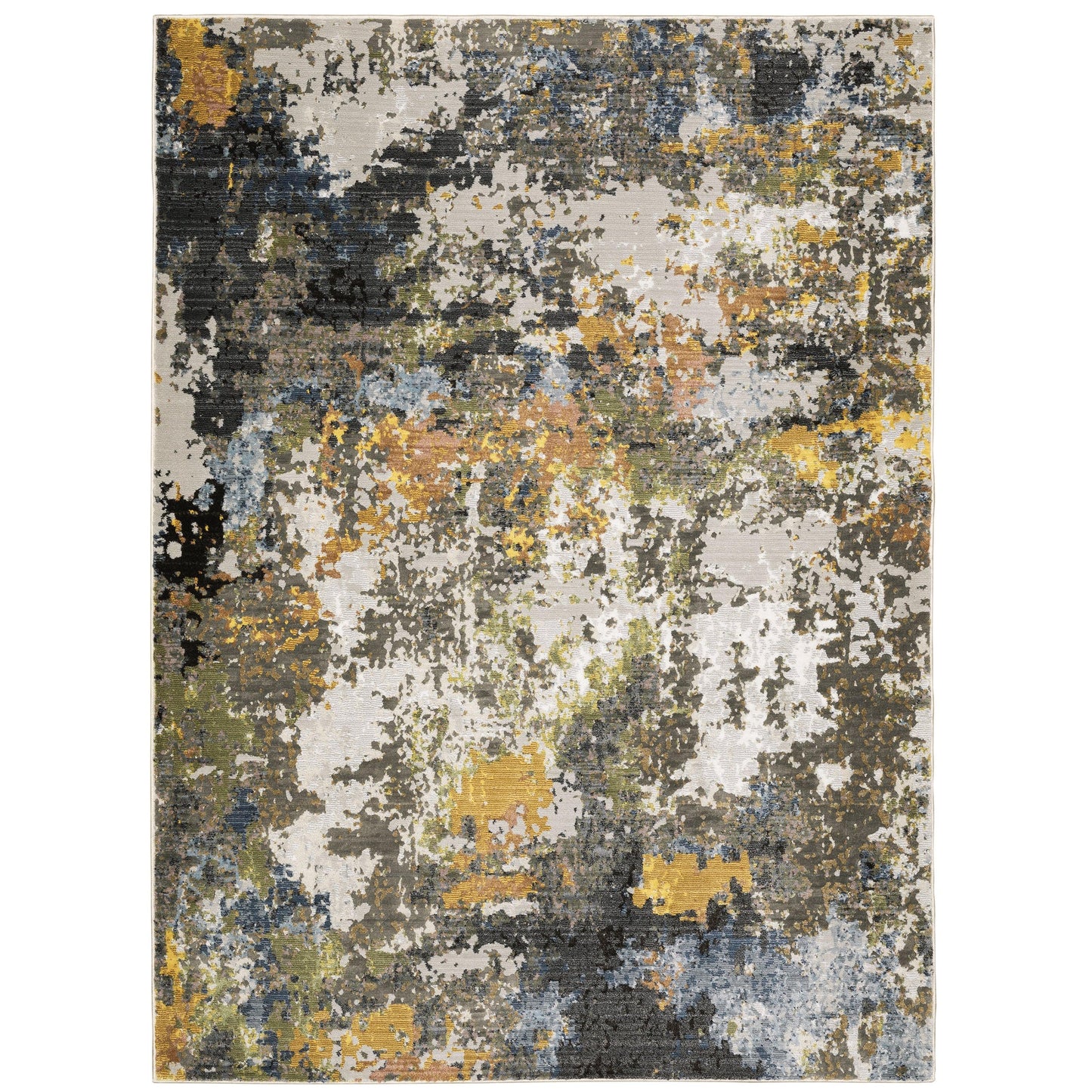 Caravan Grey Multi Modern & Contemporary Abstract Indoor Rug