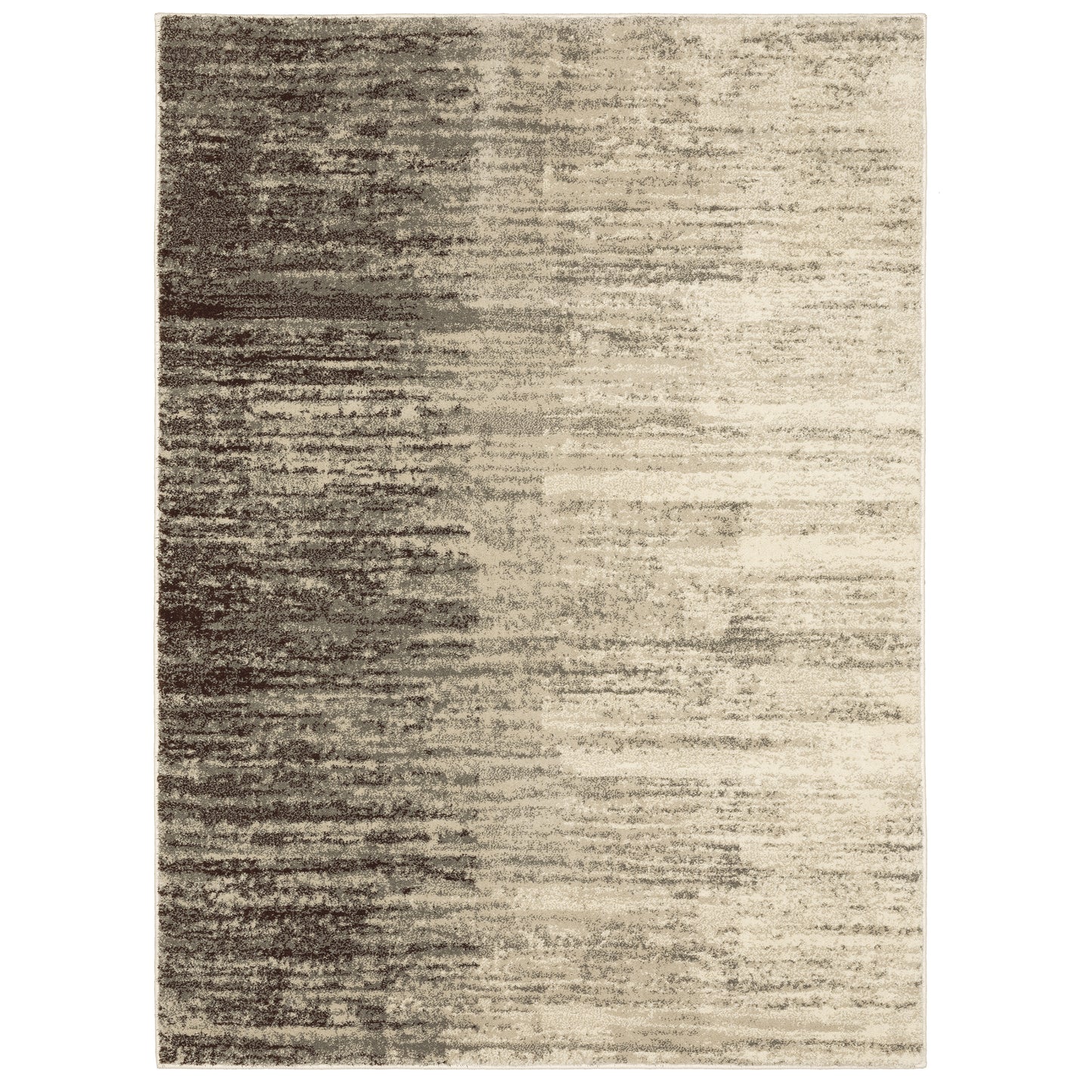 Carson Beige Grey Industrial Abstract Indoor Rug