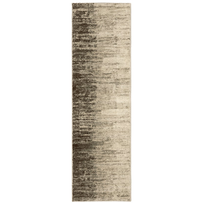 Carson Beige Grey Industrial Abstract Indoor Rug