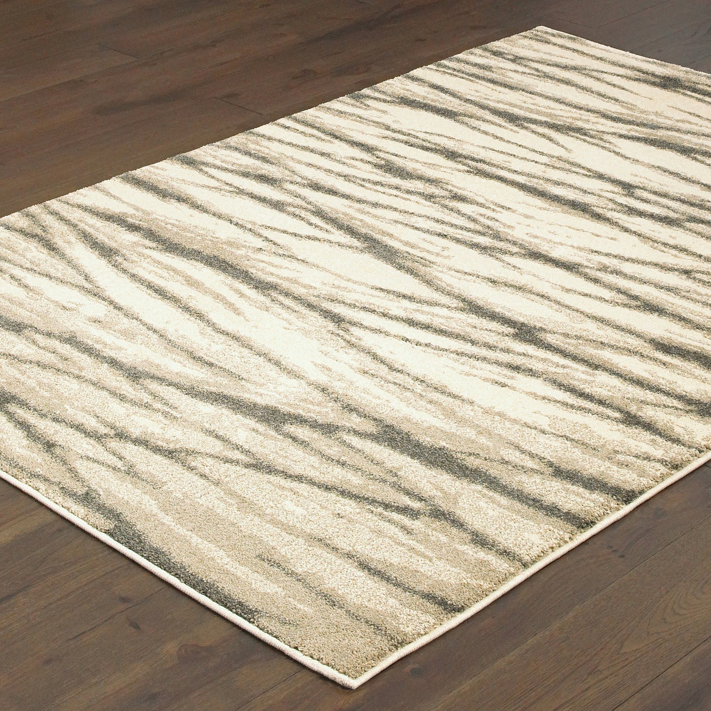 Carson Ivory Sand Transitional Abstract Indoor Rug