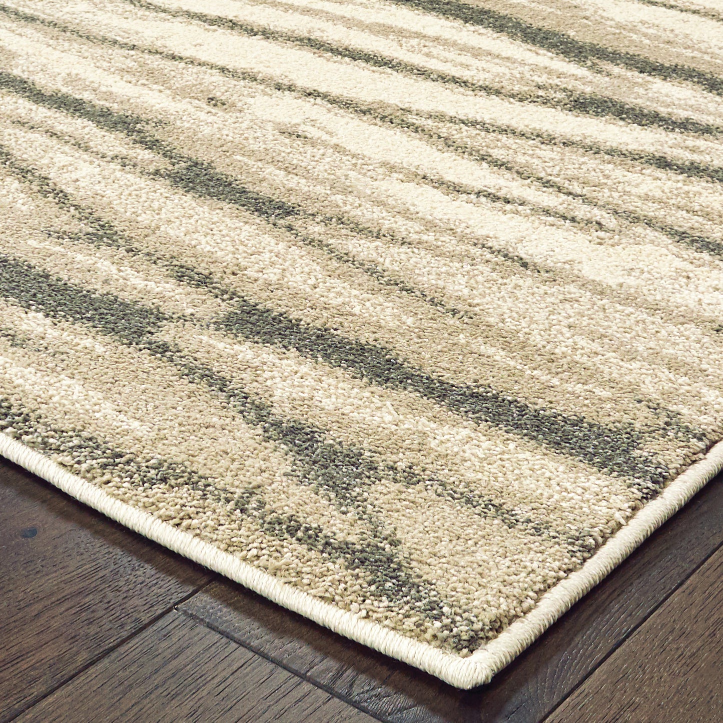 Carson Ivory Sand Transitional Abstract Indoor Rug