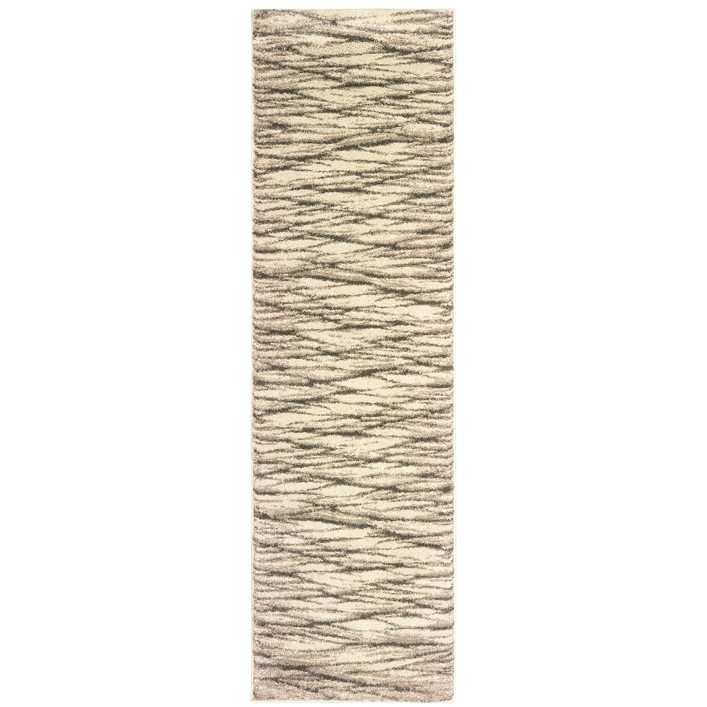 Carson Ivory Sand Transitional Abstract Indoor Rug