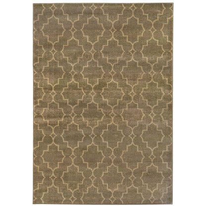 Casablanca Grey Beige Transitional Geometric Indoor Rug