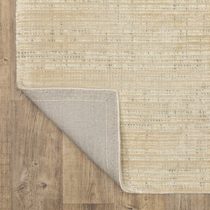 Circa Beige Ivory Industrial Geometric Indoor Rug