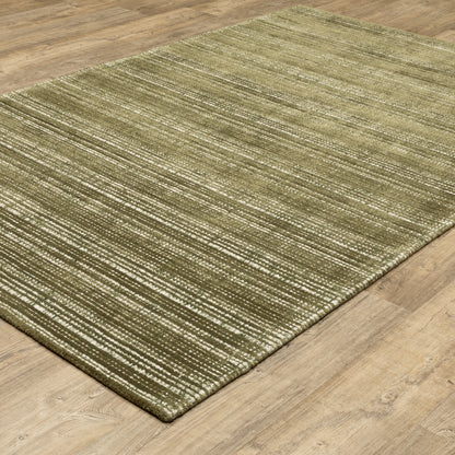 Circa Green Ivory Industrial Geometric Indoor Rug