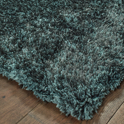 Cosmo Charcoal  Shag Solid Indoor Rug