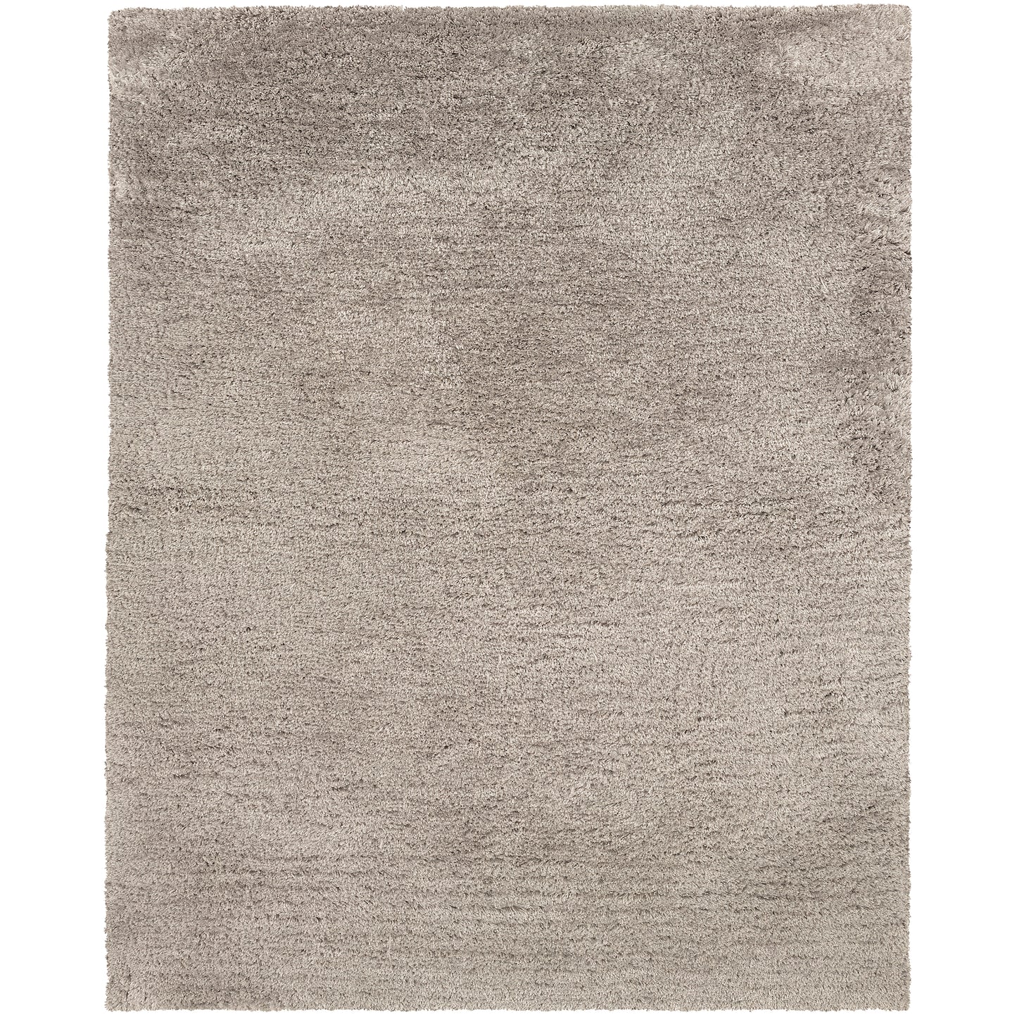 Cosmo Silver  Shag Solid Indoor Rug