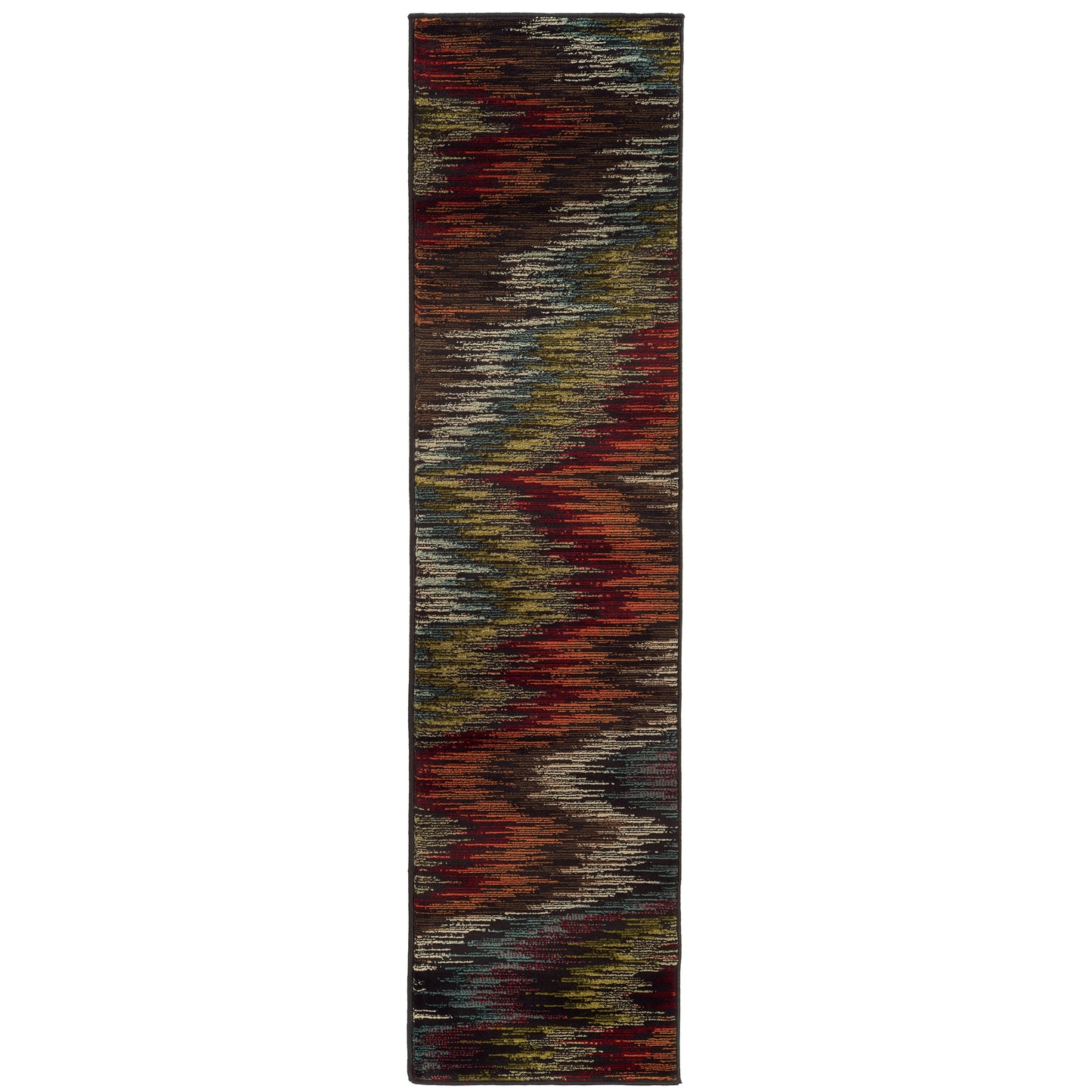 Emerson Multi Black Modern & Contemporary Abstract Indoor Rug