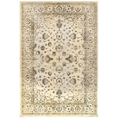 Empire Ivory Gold Traditional Oriental Indoor Rug