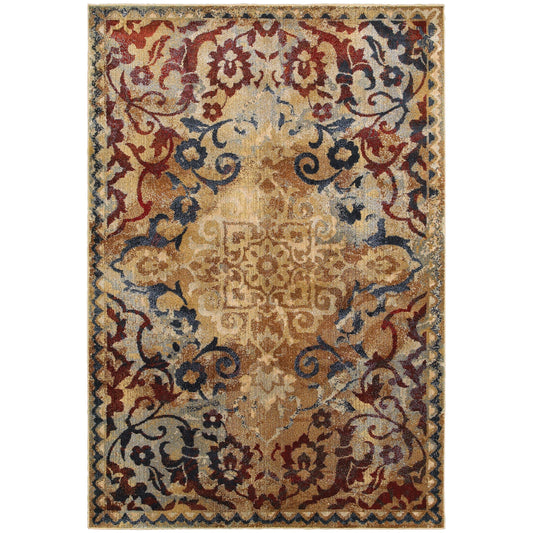 Empire Gold Red Traditional Oriental Indoor Rug