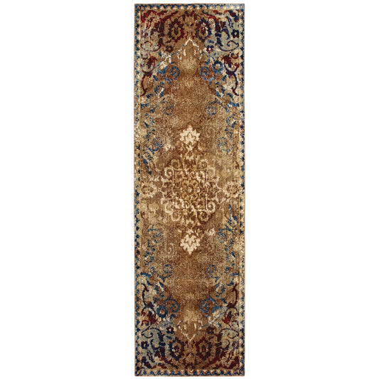 Empire Gold Red Traditional Oriental Indoor Rug