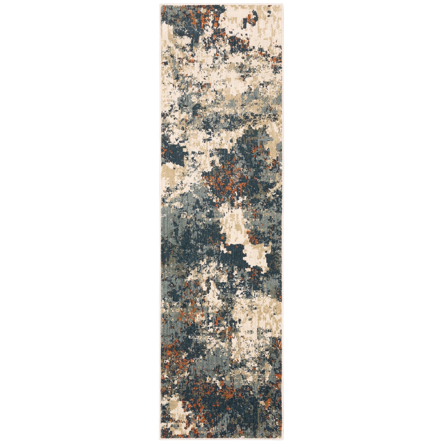 Fiona Beige Multi Modern & Contemporary Abstract Indoor Rug