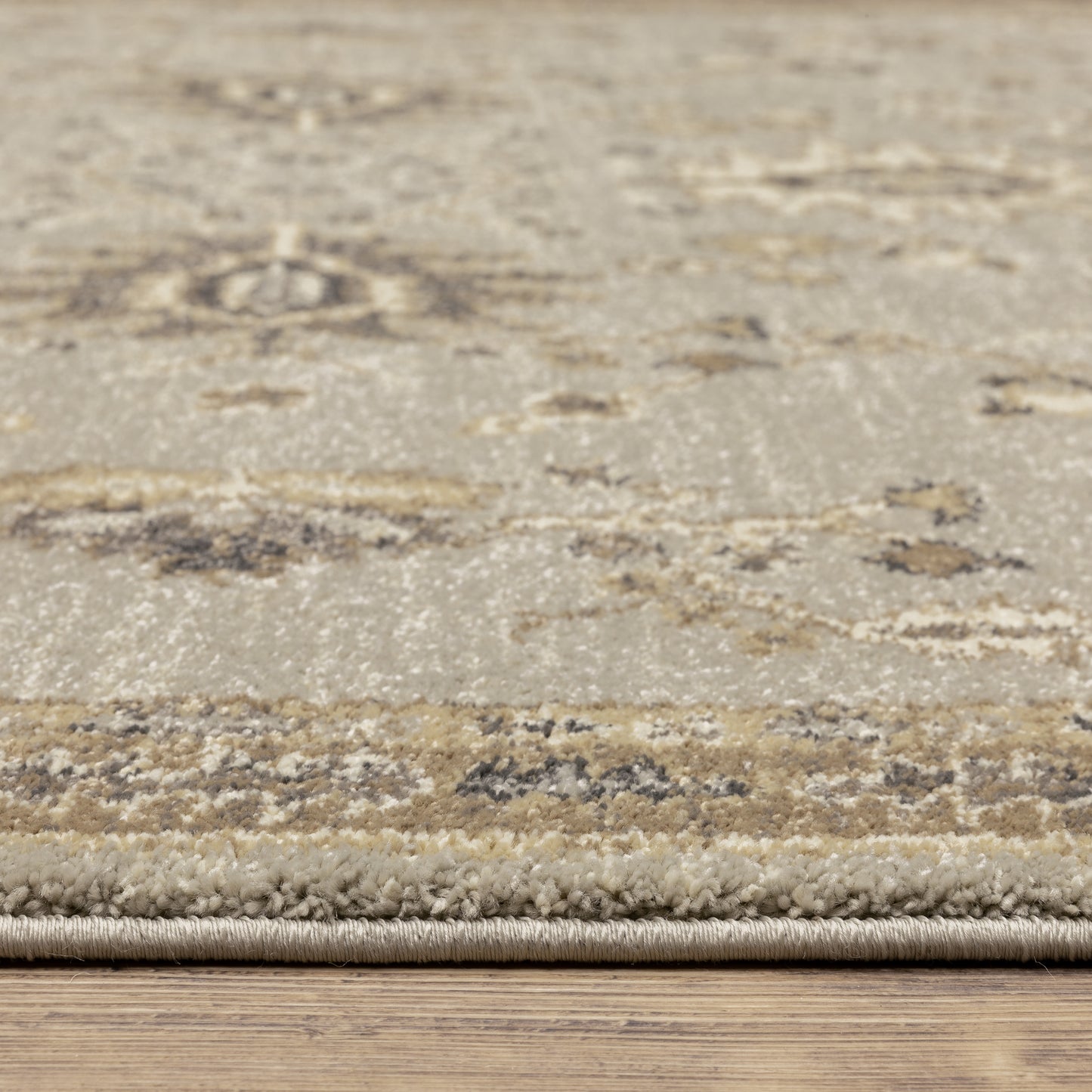 Florence Grey Brown Vintage Oriental Indoor Rug