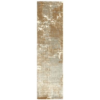 Formations Grey Brown Modern & Contemporary Abstract Indoor Rug