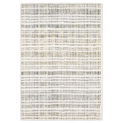 Galileo Ivory Multi Industrial Stripe Indoor Rug