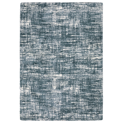 Galileo Blue Ivory Industrial Gridwork Indoor Rug