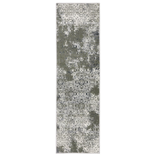 Gemini Beige Grey Modern & Contemporary Oriental Indoor Rug